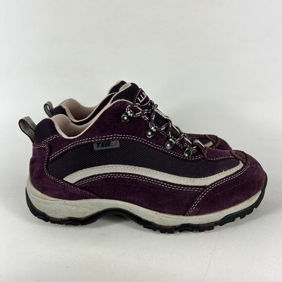 L.L. Bean Tek 2.5 Sneaker Women's 8 Purple Lace Up Hiking Ankle Shoes 258271 - Picture 2 of 10